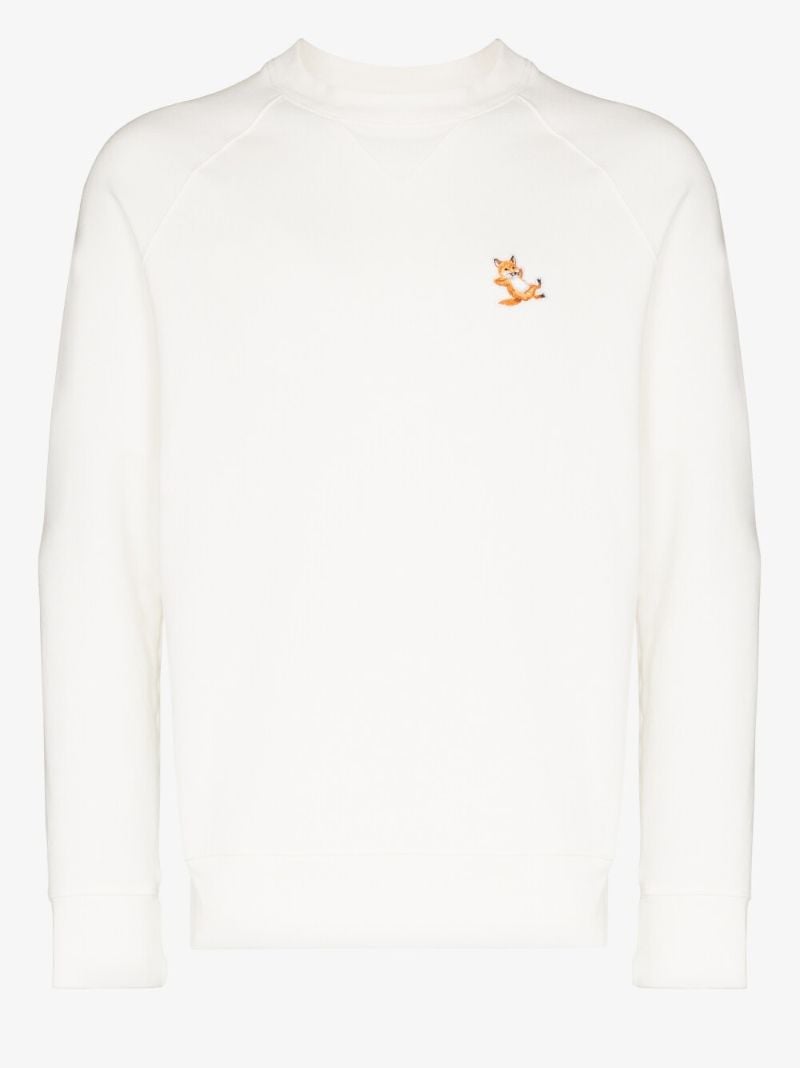 Chillax Fox Patch Sweatshirt