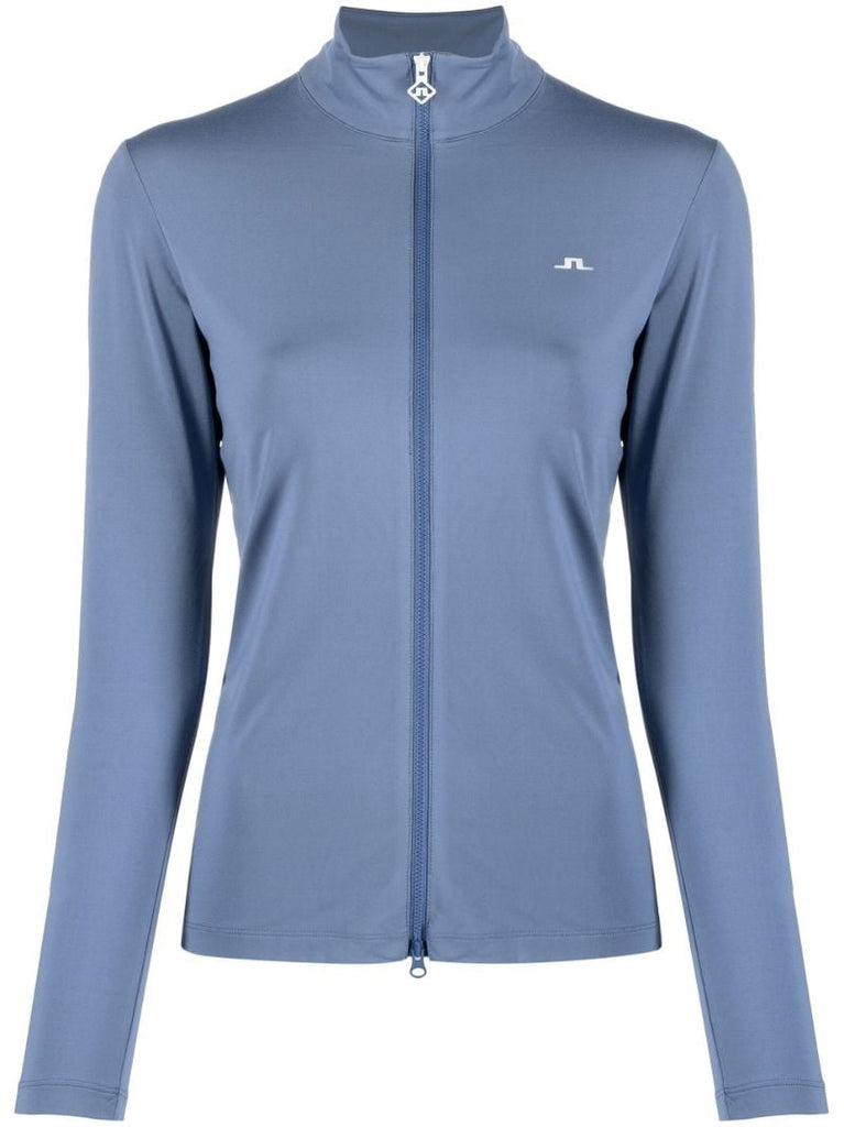 Blue Stina Mid Layer Golf Jacket
