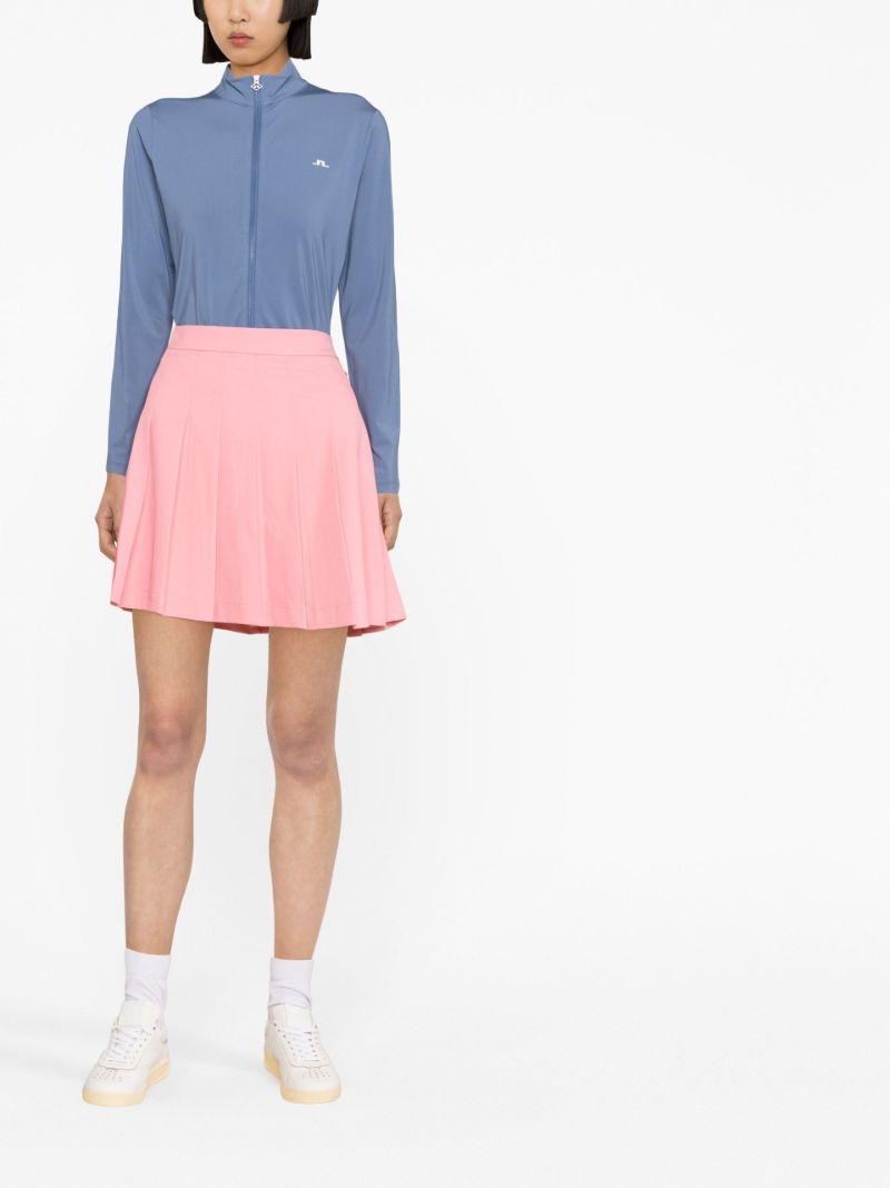 Blue Stina Mid Layer Golf Jacket