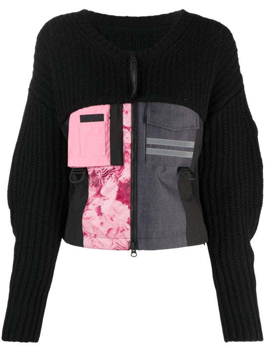 X Feng Chen Wang Black Seaton Sweater