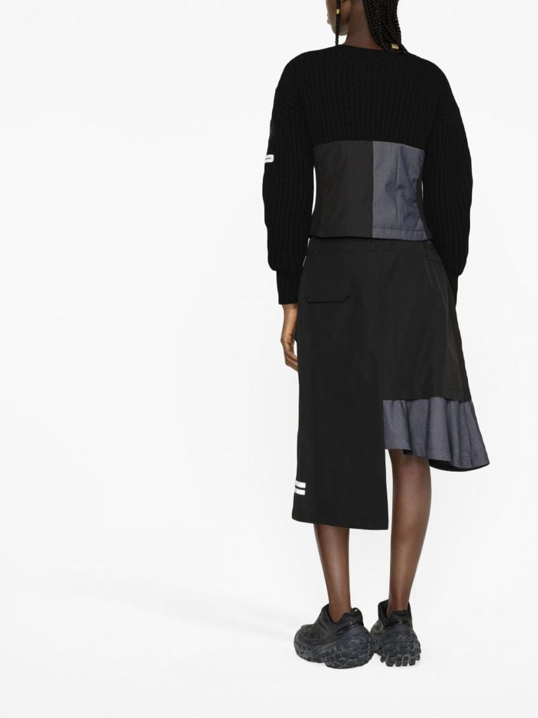 X Feng Chen Wang Black Seaton Sweater