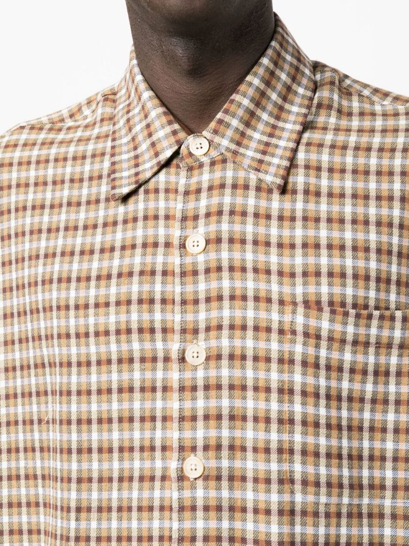 Green Above Gilmore Check Shirt