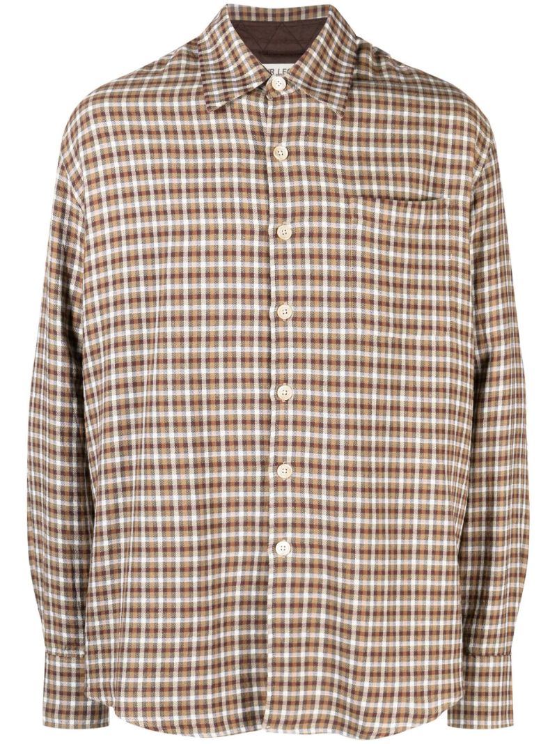 Green Above Gilmore Check Shirt