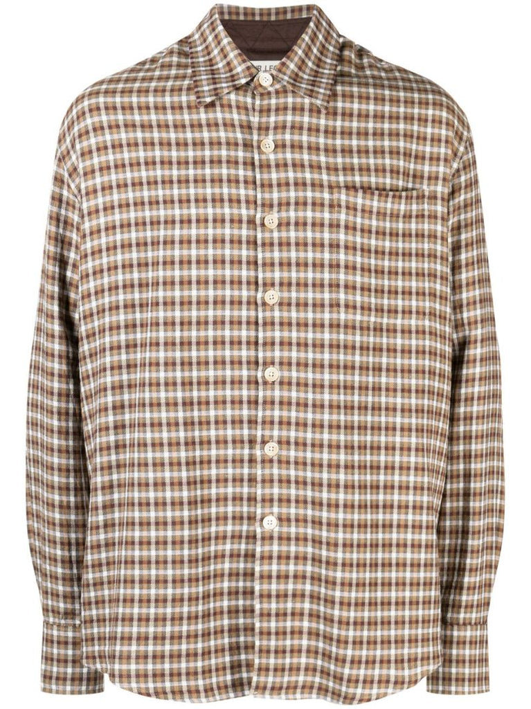 Green Above Gilmore Check Shirt