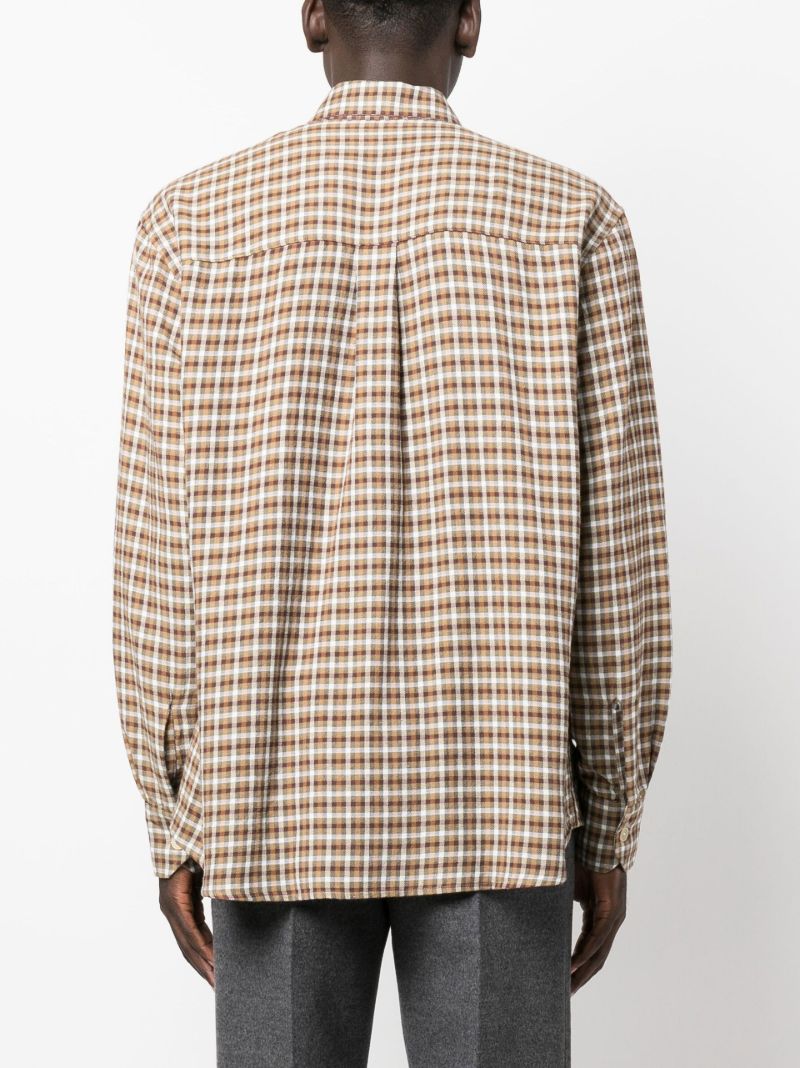 Green Above Gilmore Check Shirt