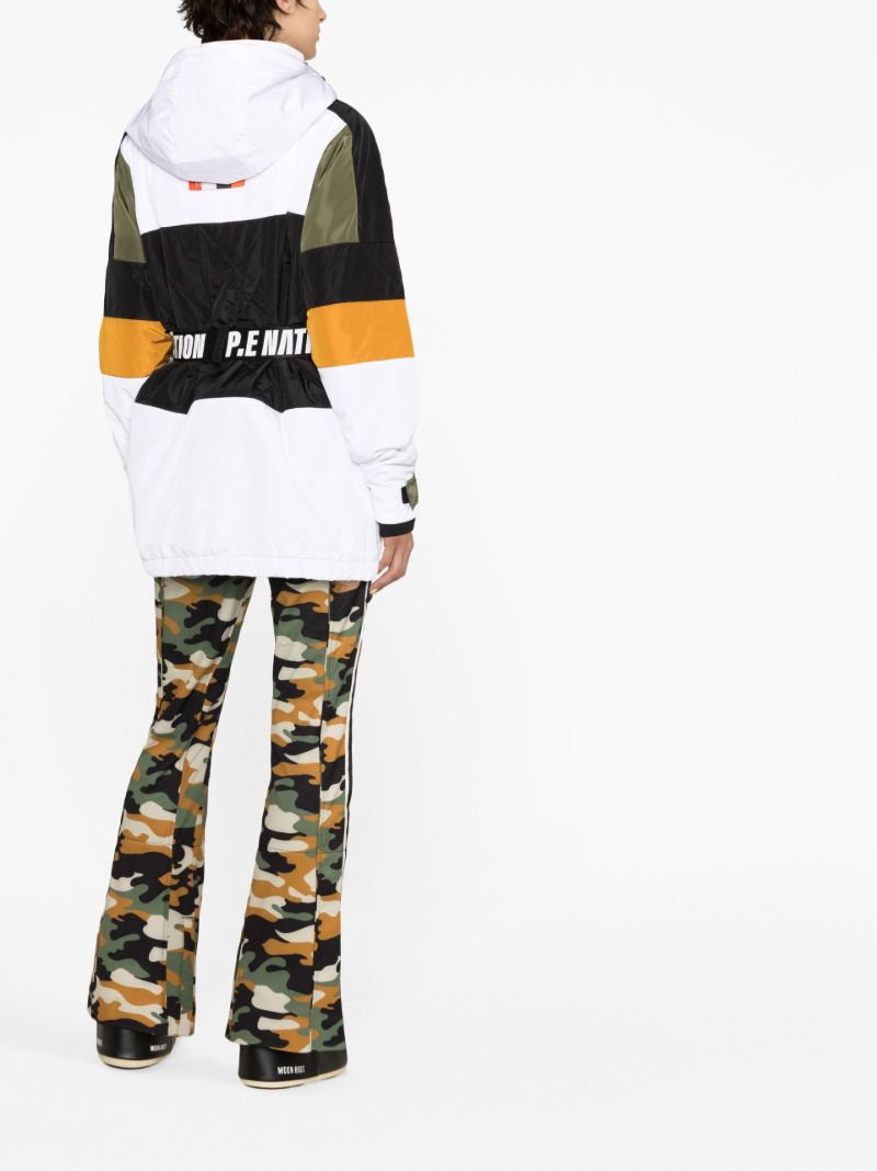 White Chicane Colourblock Ski Jacket