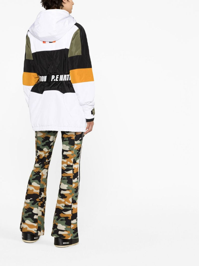 White Chicane Colourblock Ski Jacket