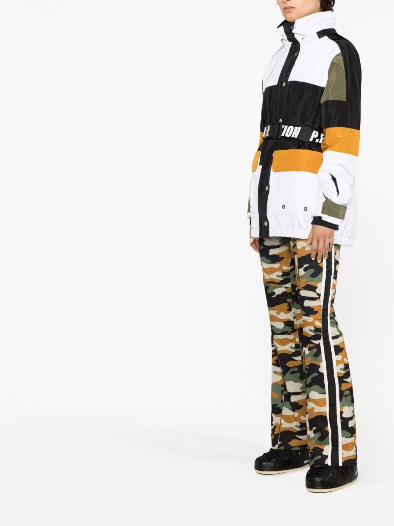 White Chicane Colourblock Ski Jacket