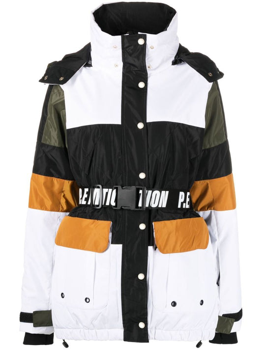 White Chicane Colourblock Ski Jacket