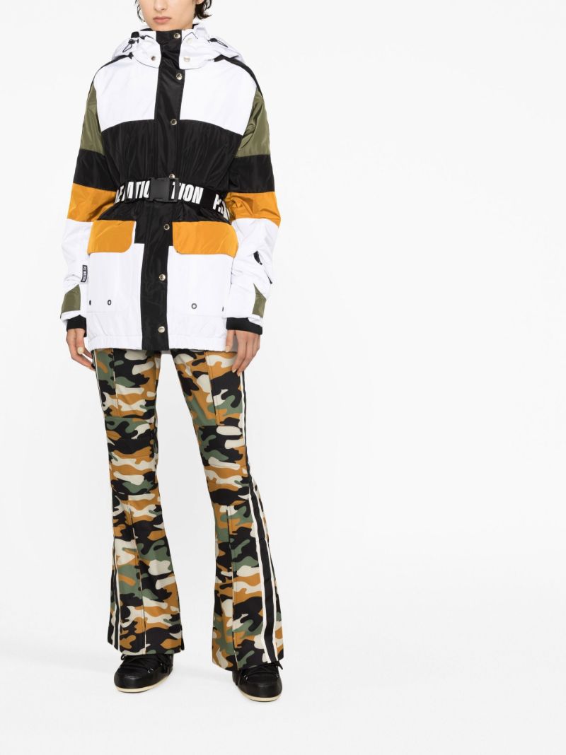 White Chicane Colourblock Ski Jacket