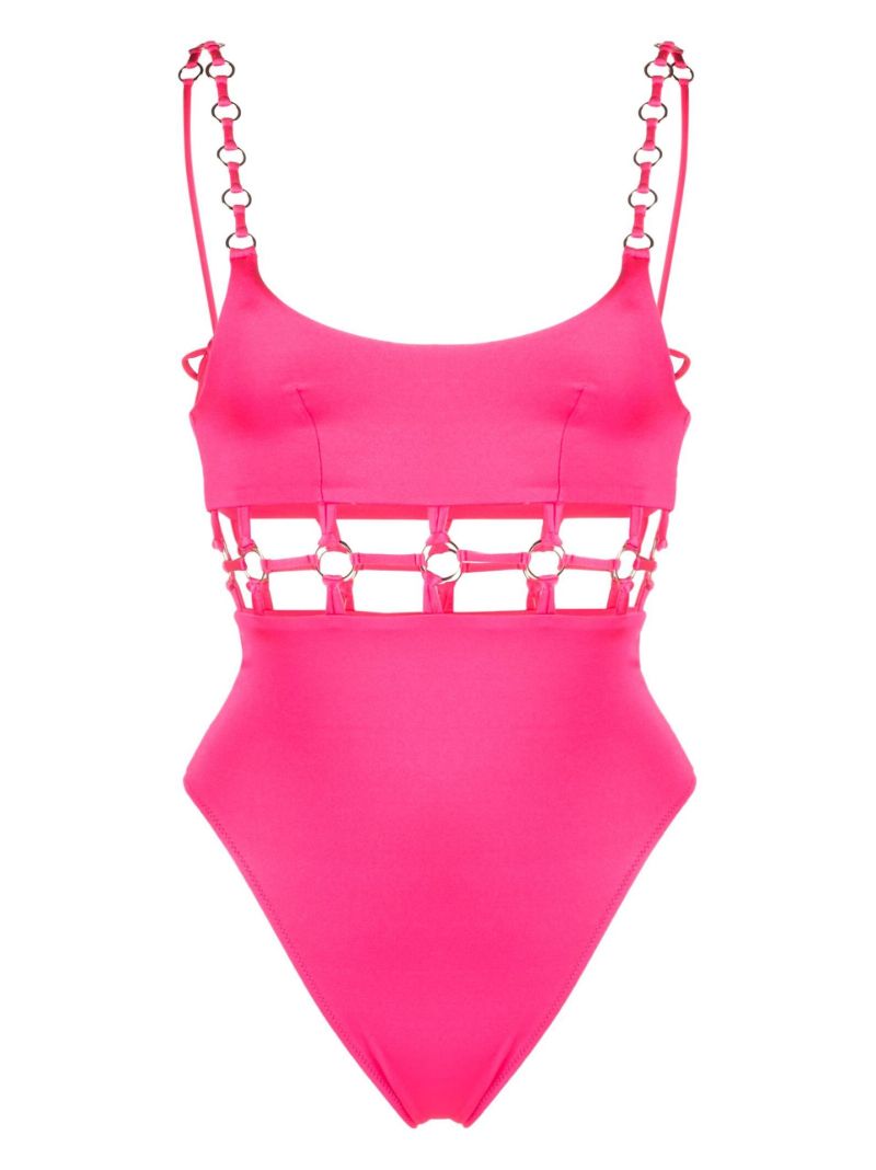 Pink Ashia Cut-out Swimsuit