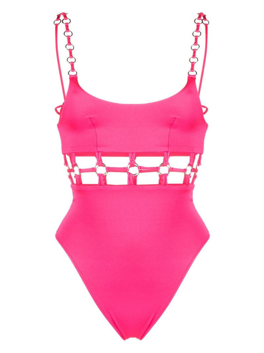 Pink Ashia Cut-out Swimsuit