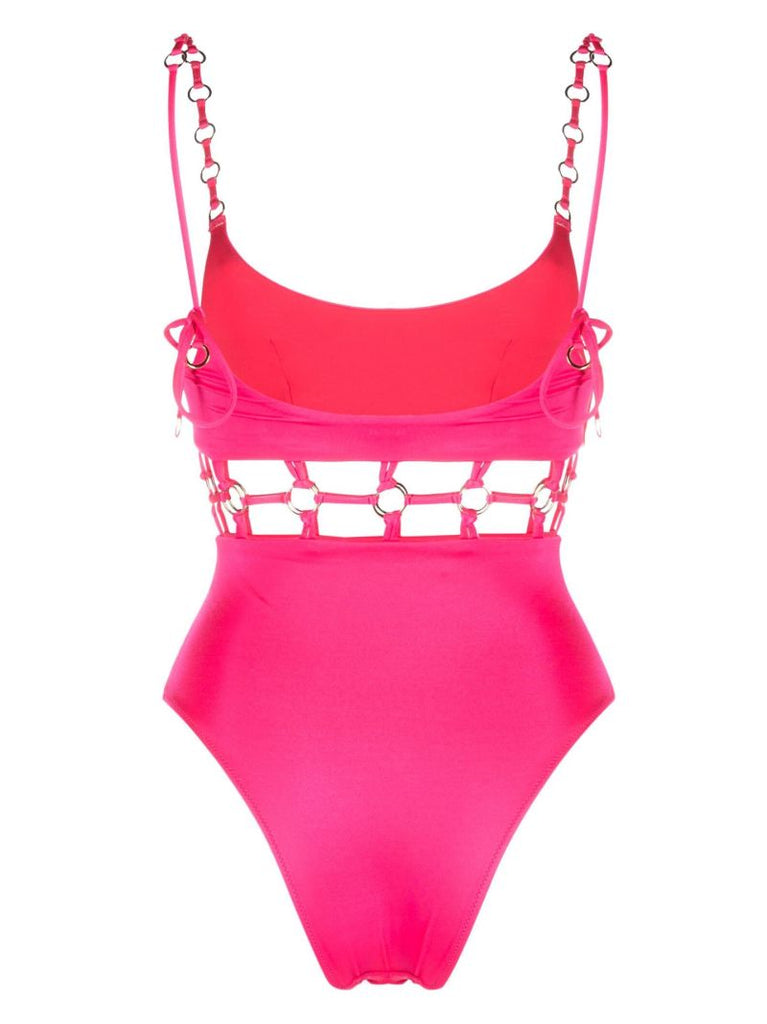 Pink Ashia Cut-out Swimsuit