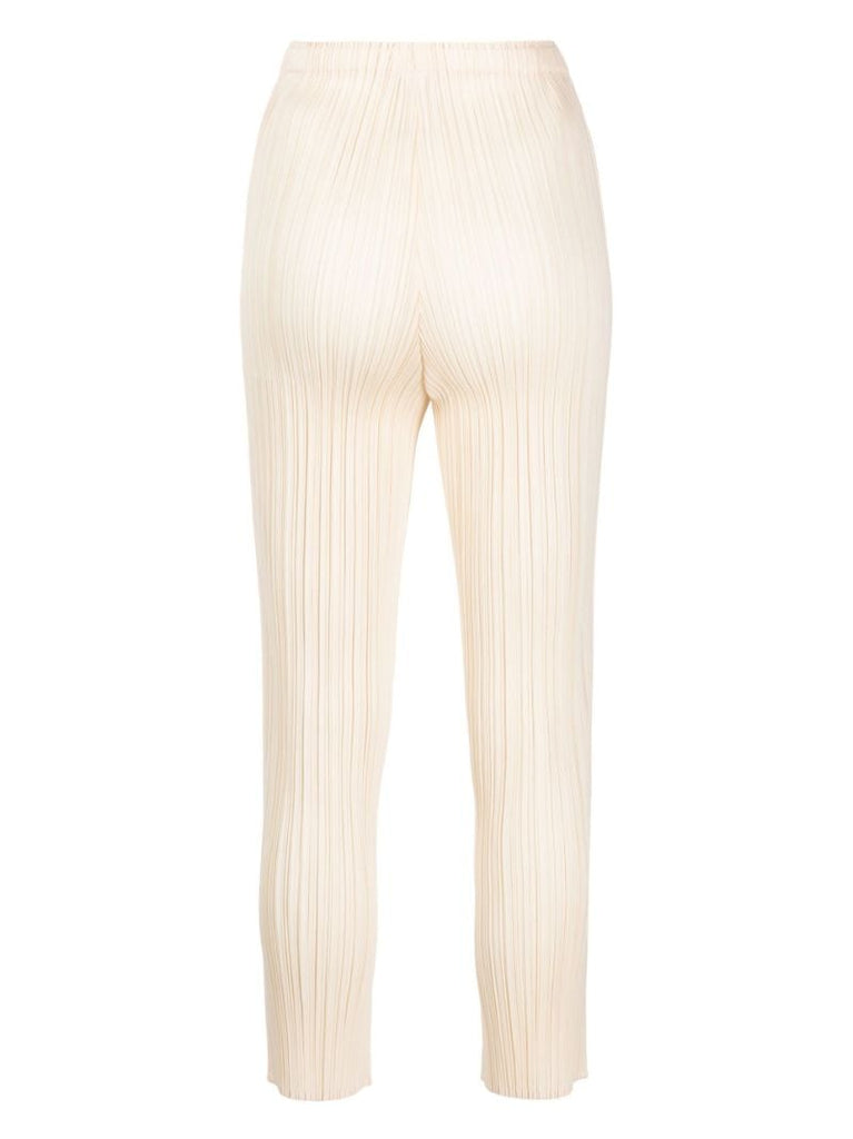 Neutral New Colourful Basics 3 PlissÃ_x0083_Â© Trousers