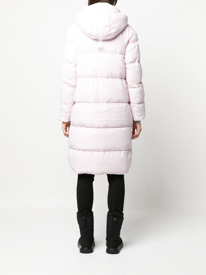 Pink Byward Padded Parka Coat