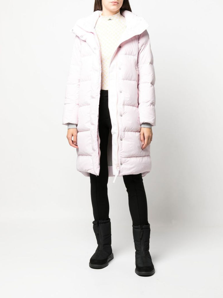 Pink Byward Padded Parka Coat