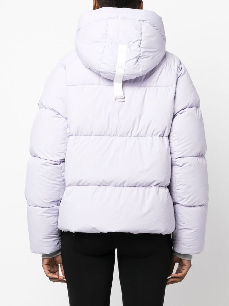 Purple Junction Hooded Quilted Jacket