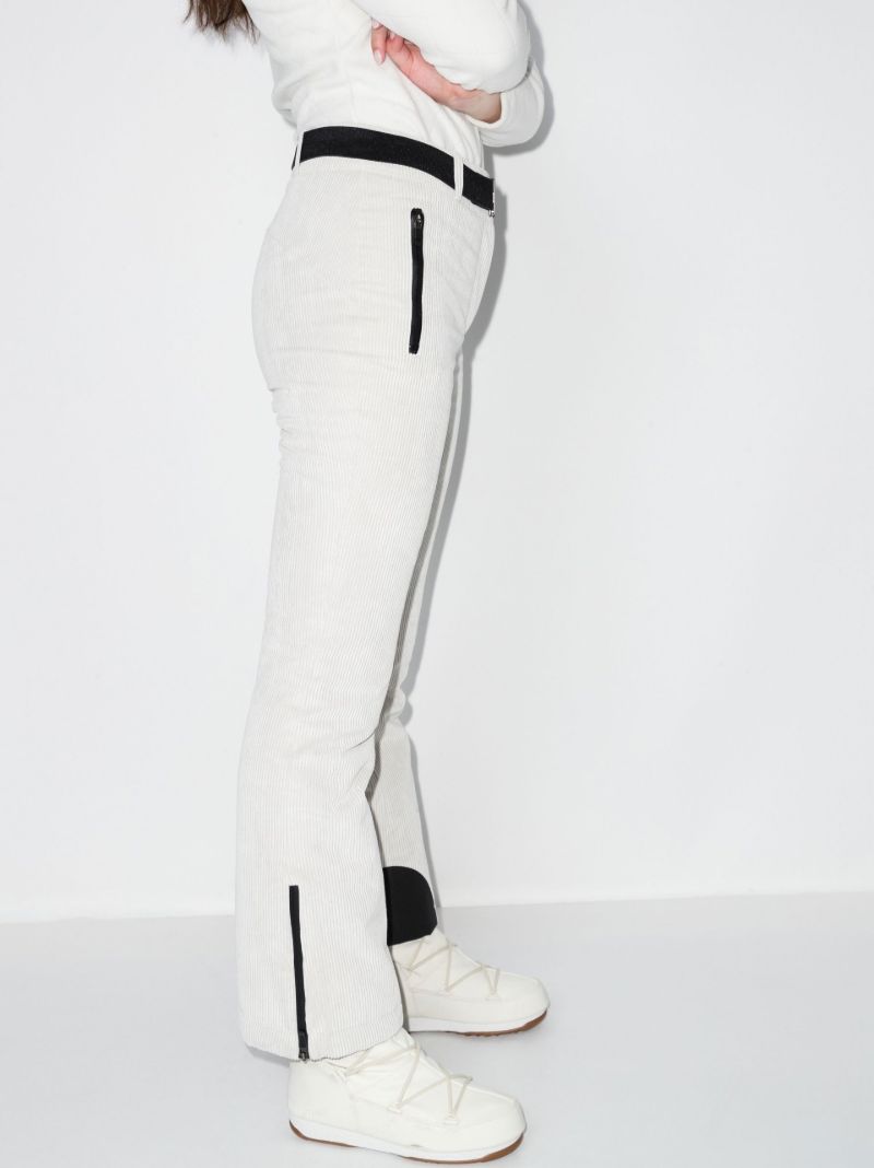 Neutral Colour Block Ski Trousers