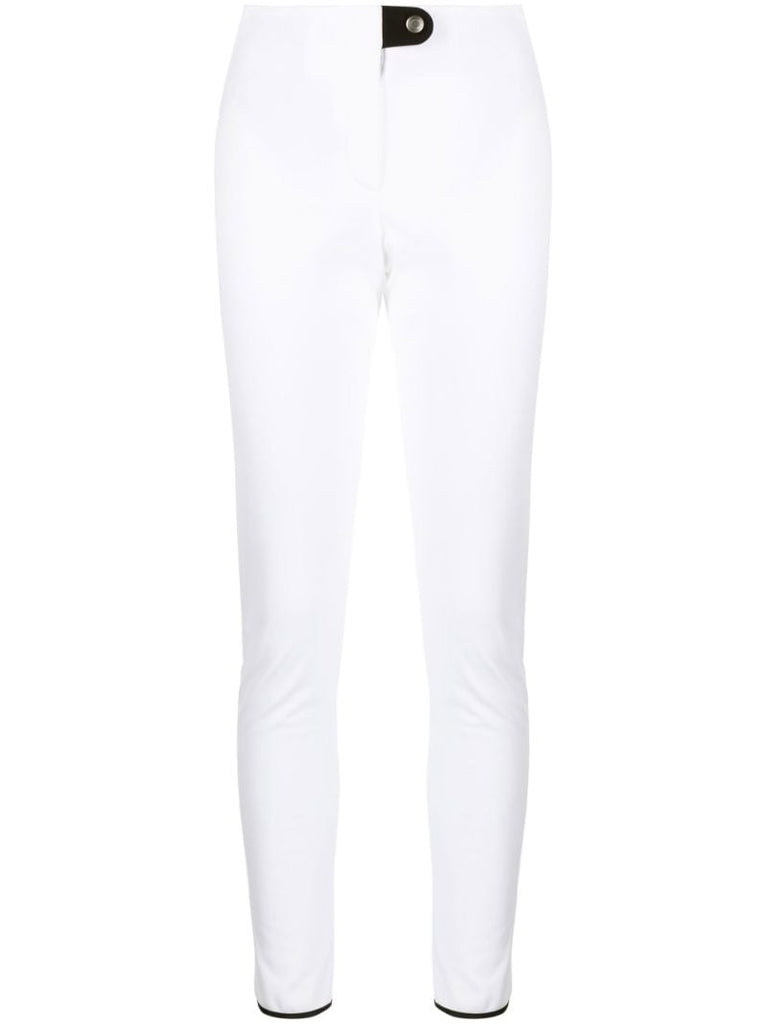 White Ski Leggings