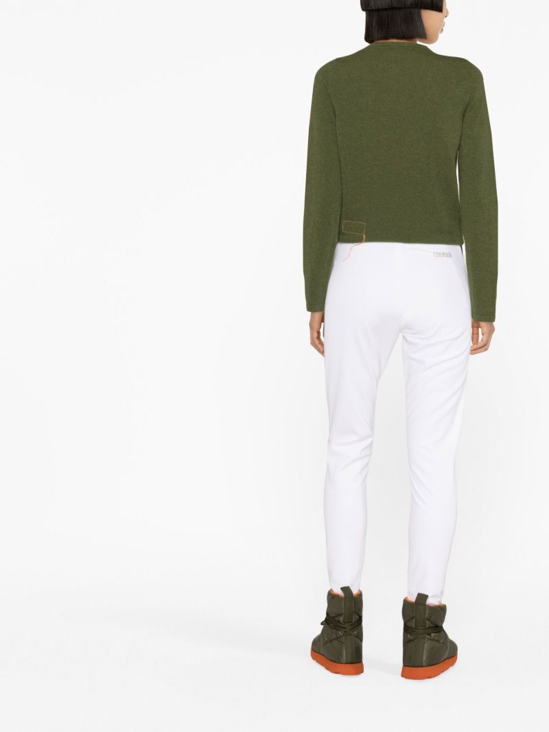 White Ski Leggings