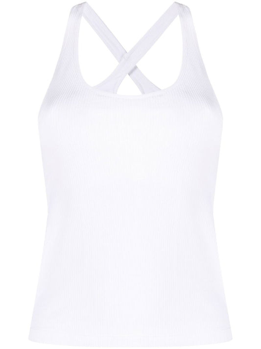 White Lenny Tank Top