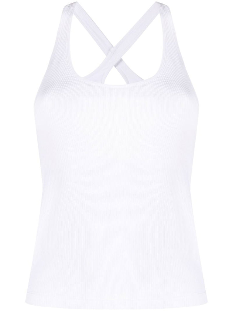 White Lenny Tank Top