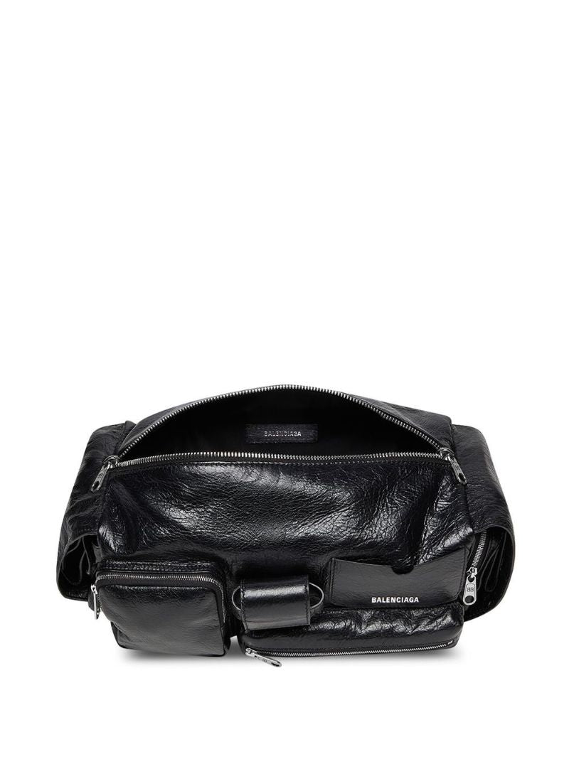 Black Small Superbusy Sling Shoulder Bag