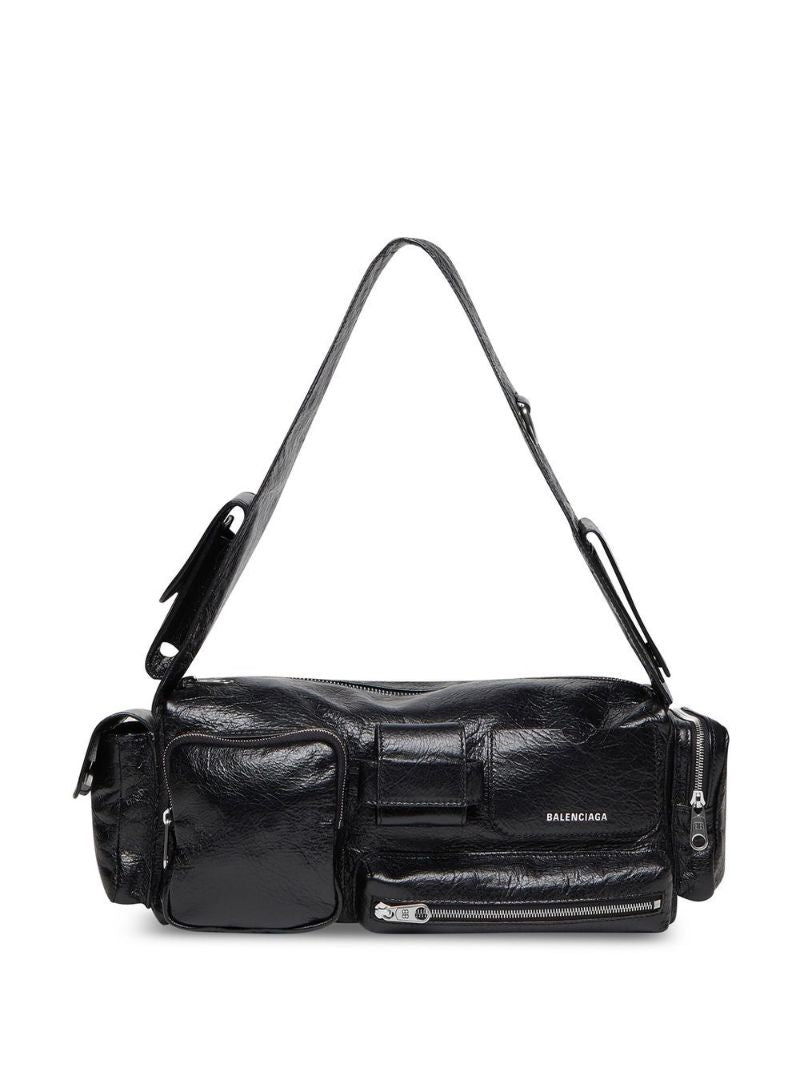 Black Small Superbusy Sling Shoulder Bag