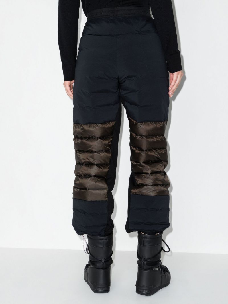 Green Hybrid Down Track Pants