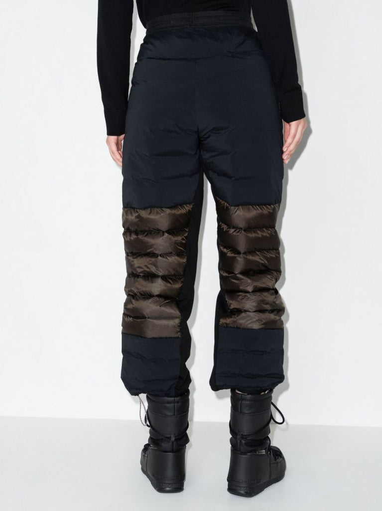 Green Hybrid Down Track Pants