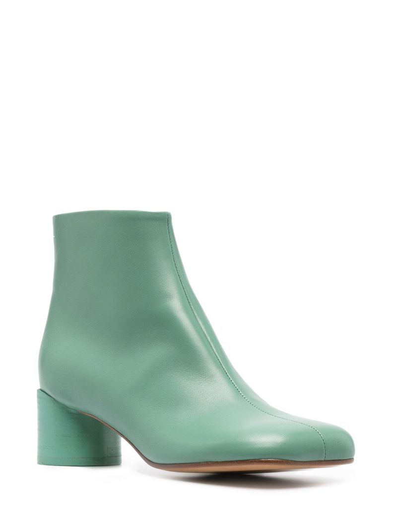Green Anatomic 45 Leather Ankle Boots