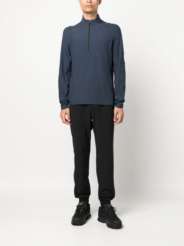Blue Surge Warm Half-zip Running Top