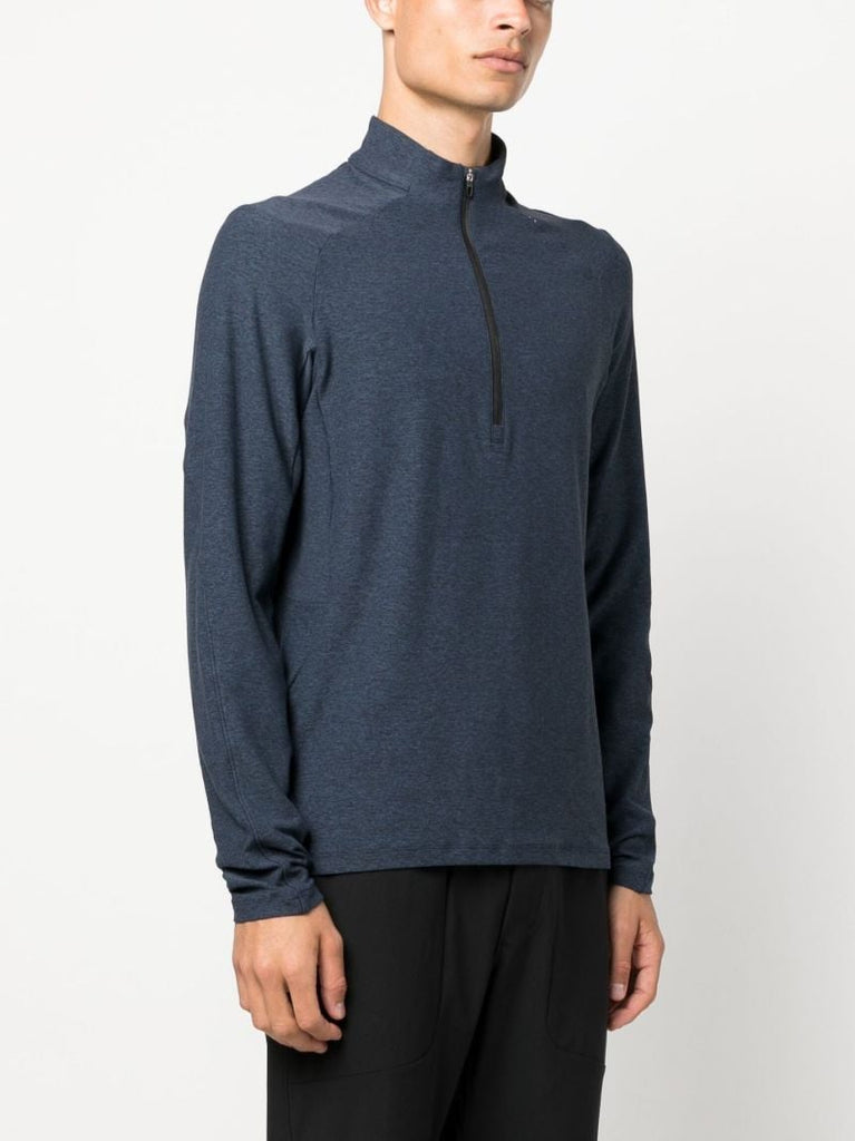 Blue Surge Warm Half-zip Running Top