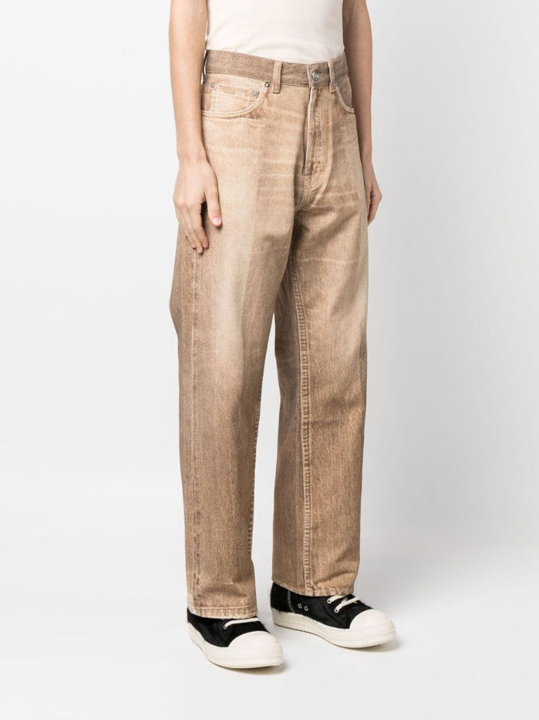 Neutral Digital Dual Third Cut Jeans