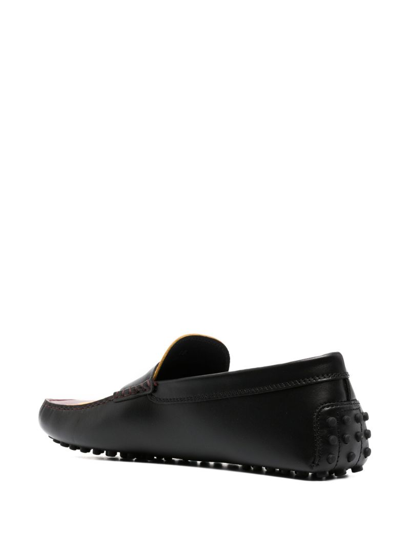 X Palm Angels Black Gommino Loafers