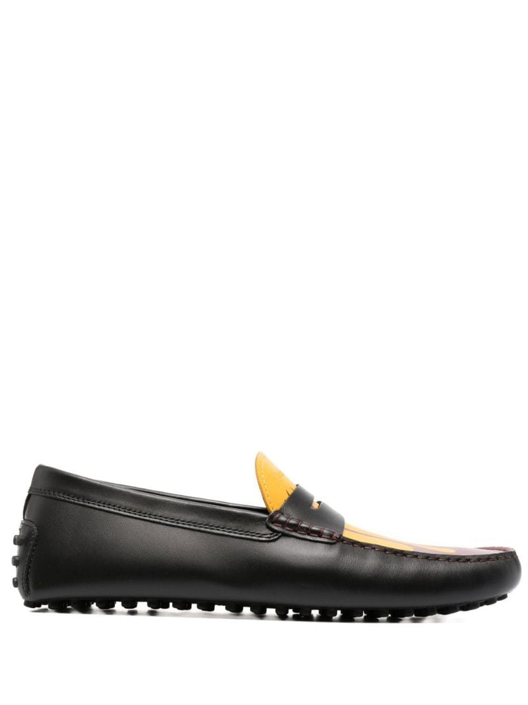X Palm Angels Black Gommino Loafers
