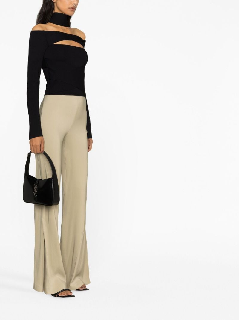 Black Denia Cut-out Top