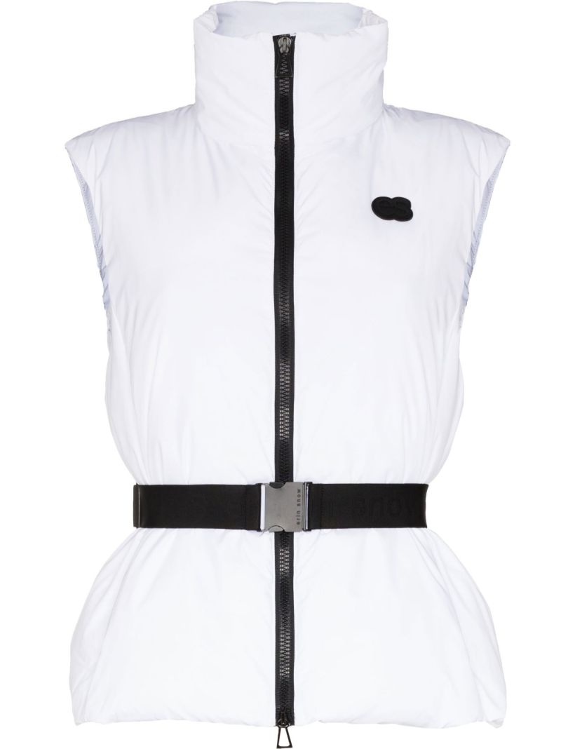 White Nix Ski Gilet