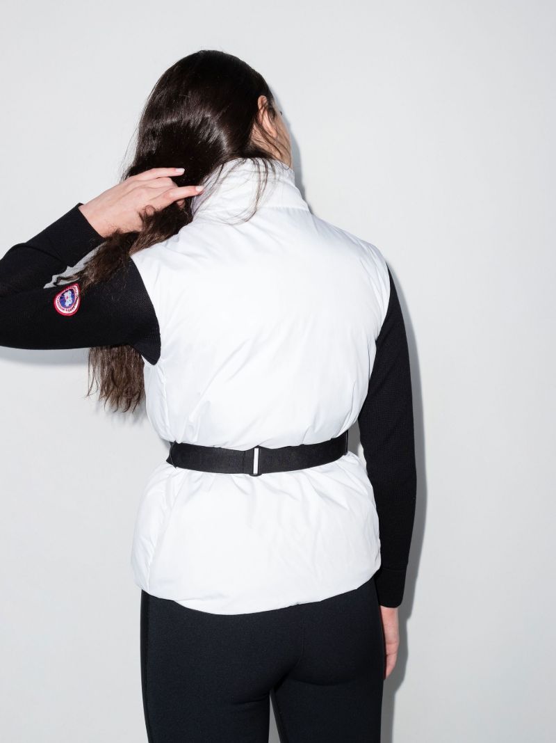 White Nix Ski Gilet