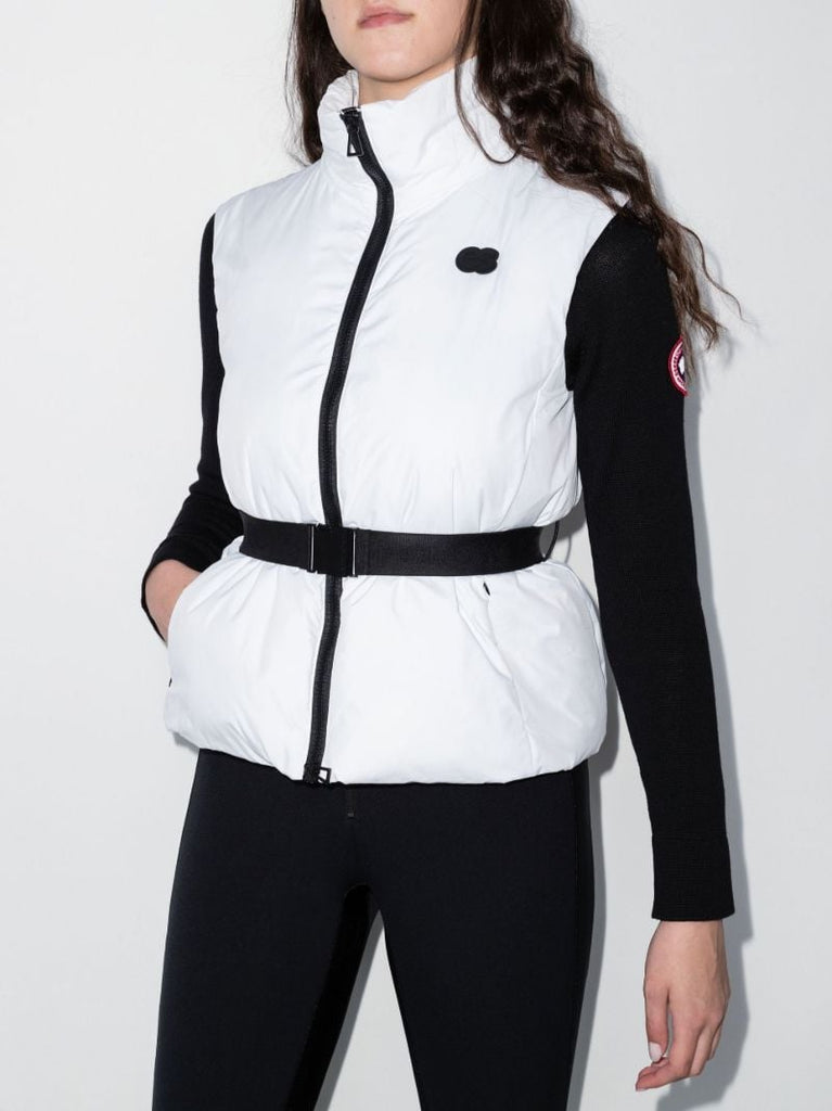 White Nix Ski Gilet