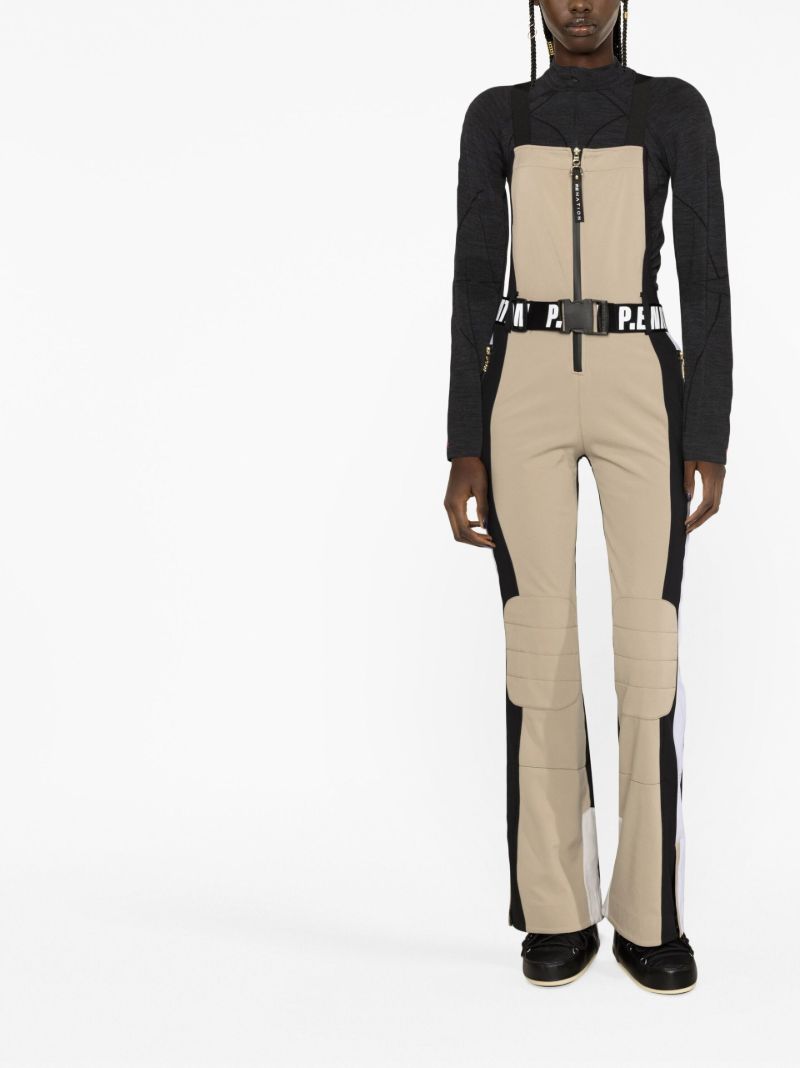 Neutral St. Moritz Belted Ski Salopettes