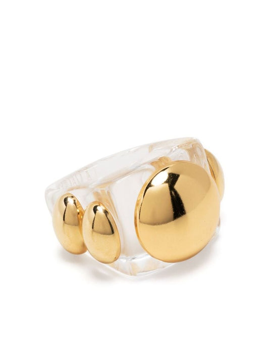 Gold-tone I'm Invisible Ring