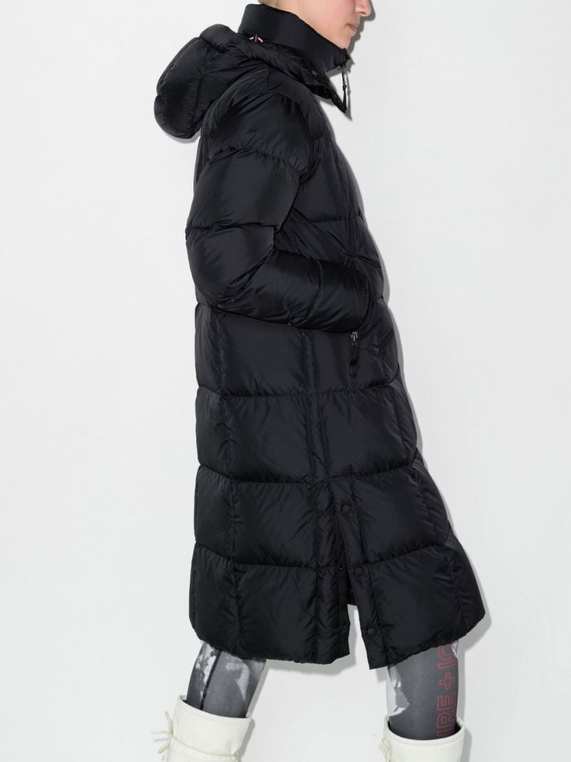 Black Barna Quilted Ski Coat