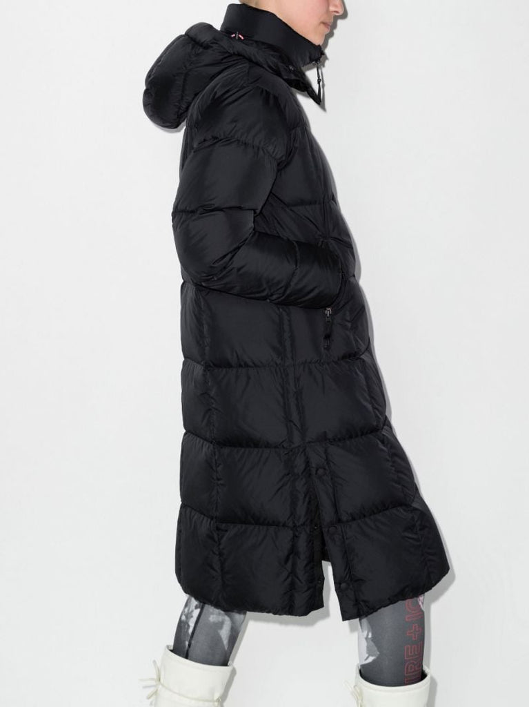 Black Barna Quilted Ski Coat
