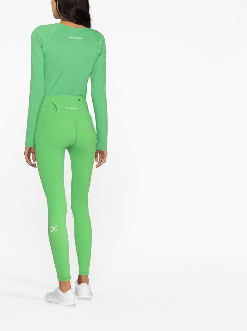 Green Tara Running Leggings