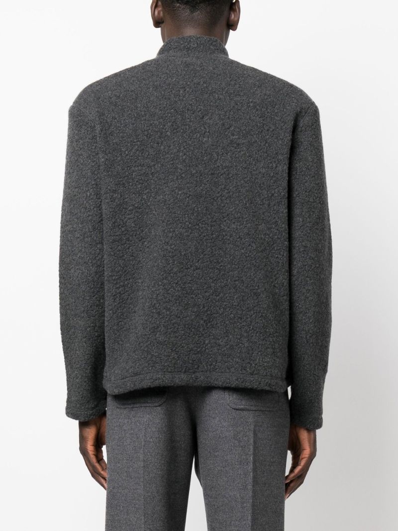 Grey Half-zip Sweatshirt