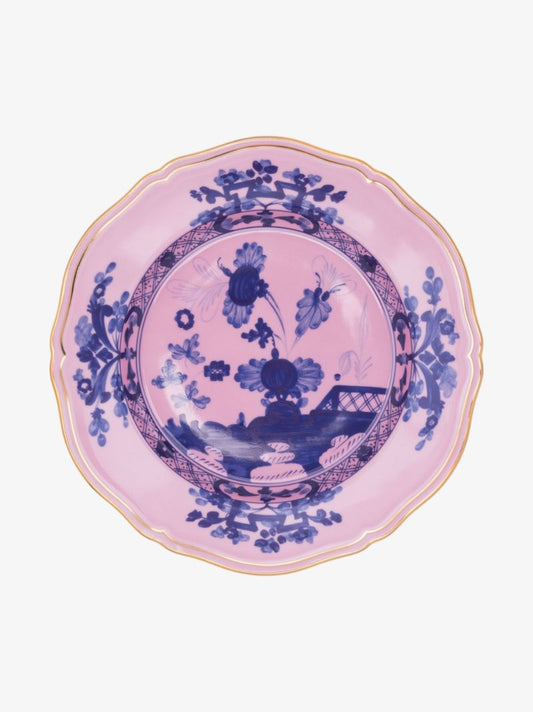 Pink Oriente Italiano Azalea Porcelain Dinner Plate