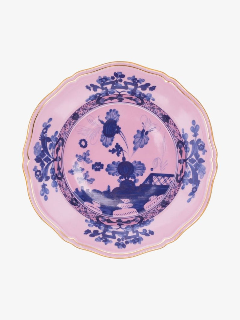 Pink Oriente Italiano Azalea Porcelain Dinner Plate