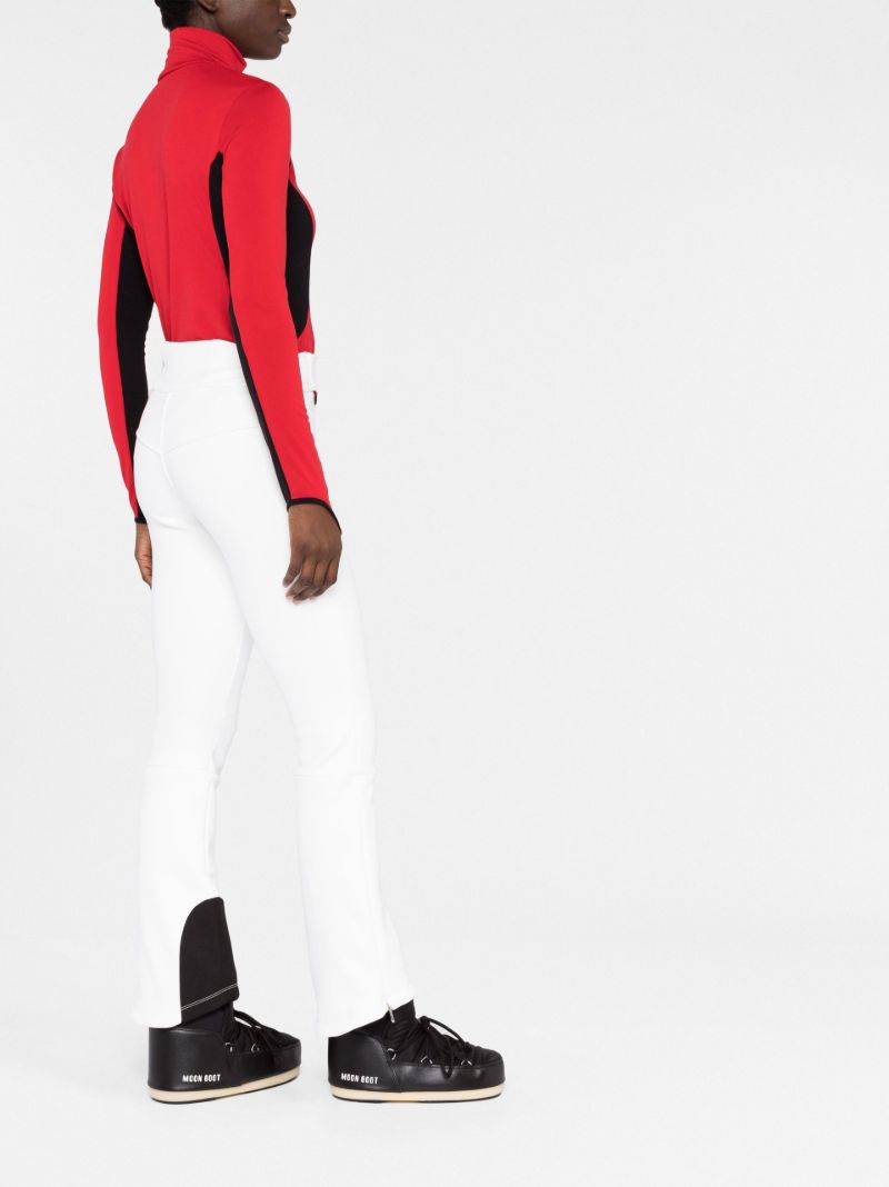 White Saint Moritz Straight-leg Ski Trousers