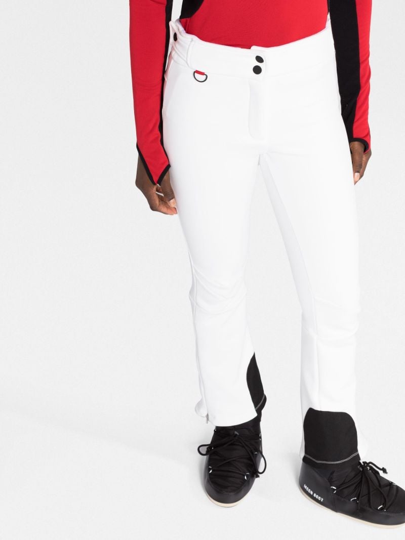White Saint Moritz Straight-leg Ski Trousers